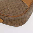 GUCCI Micro GG Supreme Web Sherry Line Bag PVC Beige Gold 156 01 034 Auth 155380-8