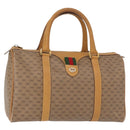 GUCCI Micro GG Supreme Web Sherry Line Bag PVC Beige Gold 40 02 007 Auth 155381-1