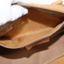 GUCCI Micro GG Supreme Web Sherry Line Bag PVC Beige Gold 40 02 007 Auth 155381-23