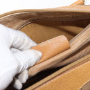 GUCCI Micro GG Supreme Web Sherry Line Bag PVC Beige Gold 40 02 007 Auth 155381-24