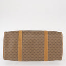 GUCCI Micro GG Supreme Web Sherry Line Bag PVC Beige Gold 40 02 007 Auth 155381-9