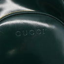 GUCCI Bamboo Shoulder Bag Enamel Black Silver 003 3444 0027 Auth 155386-17