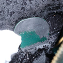 GUCCI Bamboo Shoulder Bag Enamel Black Silver 003 3444 0027 Auth 155386-12