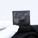 FENDI Mamma Baguette Shoulder Bag Nylon Black Silver Auth 155392-12