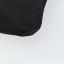 PRADA Shoulder Bag Nylon Black Silver Auth 155398-16