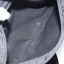 PRADA Shoulder Bag Nylon Black Silver Auth 155398-10