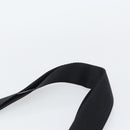 PRADA Shoulder Bag Nylon Black Silver Auth 155398-14