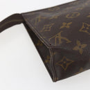 LOUIS VUITTON Monogram Poche Toilette 19 Pouch M47544 LV Auth 155404-16