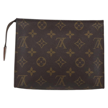 LOUIS VUITTON Monogram Poche Toilette 19 Pouch M47544 LV Auth 155404 - 0
