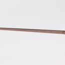 CHANEL Sunglasses Metal Brown 4002 CC Auth 155411-12