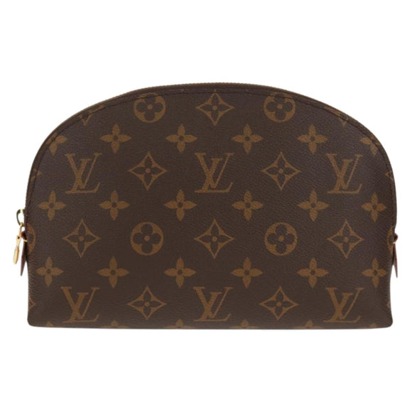 LOUIS VUITTON Monogram Pochette Cosmetic GM Cosmetic Pouch M47353 Auth 155412M