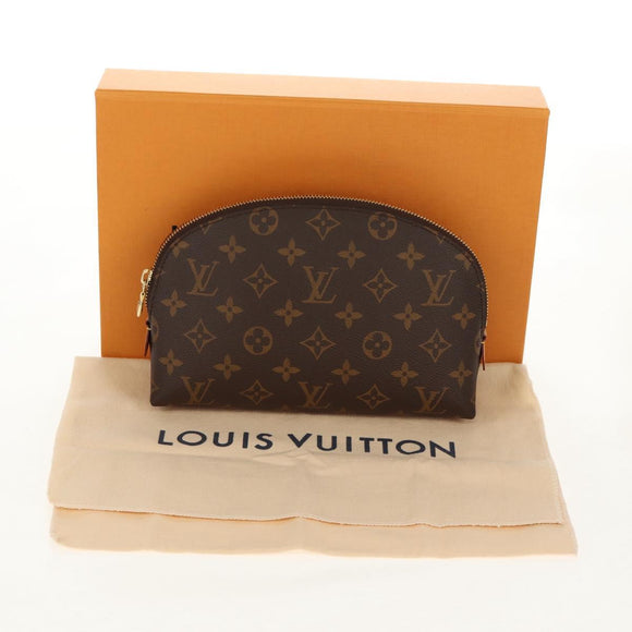 LOUIS VUITTON Monogram Pochette Cosmetic GM Cosmetic Pouch M47353 Auth 155412M