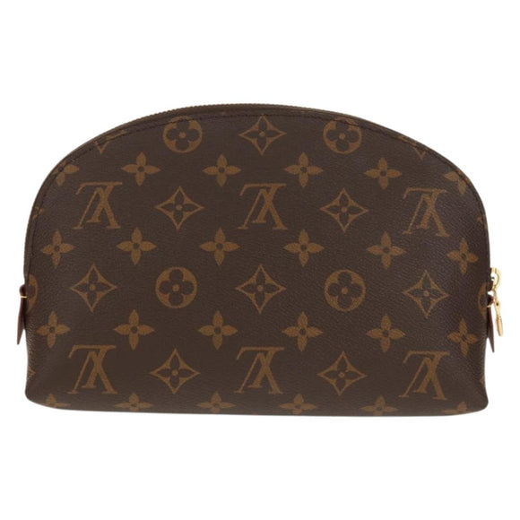 LOUIS VUITTON Monogram Pochette Cosmetic GM Cosmetic Pouch M47353 Auth 155412M
