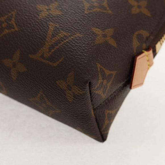 LOUIS VUITTON Monogram Pochette Cosmetic GM Cosmetic Pouch M47353 Auth 155412M