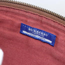 BURBERRY Nova Check Blue Label Shoulder Pouch Canvas 2way Beige Auth 155413-11
