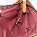 BURBERRY Nova Check Blue Label Shoulder Pouch Canvas 2way Beige Auth 155413-21