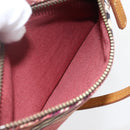 BURBERRY Nova Check Blue Label Shoulder Pouch Canvas 2way Beige Auth 155413-23