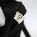 PRADA Hand Bag Nylon Black Silver Auth 155414-12