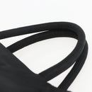 PRADA Hand Bag Nylon Black Silver Auth 155414-8