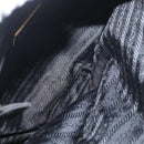 PRADA Chain Shoulder Bag Nylon Gold Light green Auth 155417-17