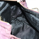 PRADA Chain Shoulder Bag Nylon Purple Gold Auth 155418-18