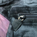 PRADA Chain Shoulder Bag Nylon Purple Gold Auth 155418-21