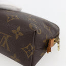 LOUIS VUITTON Monogram Pochette Cosmetic PM Pouch M43998 LV Auth 155419-15
