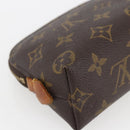 LOUIS VUITTON Monogram Pochette Cosmetic PM Pouch M43998 LV Auth 155419-16