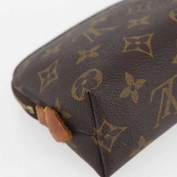 LOUIS VUITTON Monogram Pochette Cosmetic PM Pouch M43998 LV Auth 155419