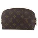 LOUIS VUITTON Monogram Pochette Cosmetic PM Pouch M43998 LV Auth 155419-2
