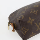 LOUIS VUITTON Monogram Pochette Cosmetic PM Pouch M43998 LV Auth 155419-14
