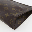 LOUIS VUITTON Monogram Poche Toilette 19 Pouch M47544 LV Auth 155420-15