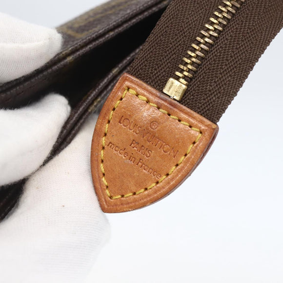 LOUIS VUITTON Monogram Poche Toilette 19 Pouch M47544 LV Auth 155420
