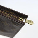 LOUIS VUITTON Monogram Poche Toilette 19 Pouch M47544 LV Auth 155420-9