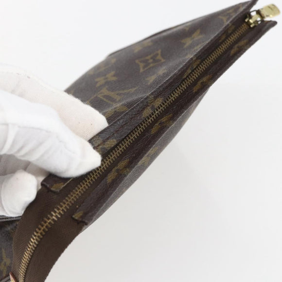 LOUIS VUITTON Monogram Poche Toilette 19 Pouch M47544 LV Auth 155420
