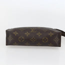 LOUIS VUITTON Monogram Poche Toilette 19 Pouch M47544 LV Auth 155420-6