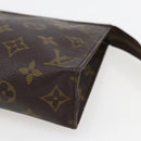 LOUIS VUITTON Monogram Poche Toilette 19 Pouch M47544 LV Auth 155420-7