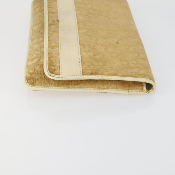 CARTIER Burberry Cartier Trotter Canvas Bag Leather 3 Set Black Auth 155423