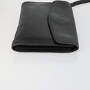 CARTIER Burberry Cartier Trotter Canvas Bag Leather 3 Set Black Auth 155423-4