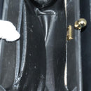 GIVENCHY Chain Bag Leather 2 Set White Black Auth 155424-9