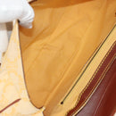 CELINE Paris Macadam Canvas Hand Bag Yellow Auth 155452V-18