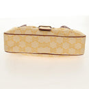 CELINE Paris Macadam Canvas Hand Bag Yellow Auth 155452V-9