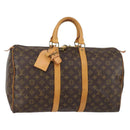 LOUIS VUITTON Monogram Keepall 45 Boston Bag M41428 LV Auth 155458V-1