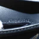 Christian Dior Trotter Canvas Oblique Wallet Navy Gold Auth 155462M-22
