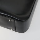 GUCCI Hand Bag Patent leather 2way Black Silver 000 2058 0504 5 Auth 155470-17