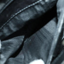 GUCCI Hand Bag Patent leather 2way Black Silver 000 2058 0504 5 Auth 155470-11