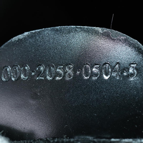 GUCCI Hand Bag Patent leather 2way Black Silver 000 2058 0504 5 Auth 155470