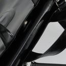 GUCCI Hand Bag Patent leather 2way Black Silver 000 2058 0504 5 Auth 155470-6