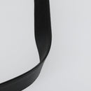 GUCCI Bamboo Shoulder Bag Leather 2way Black Gold 001 1577 Auth 155471-8