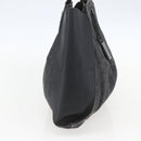 GUCCI GG Canvas Hand Bag Black 76554 Auth 155472-3